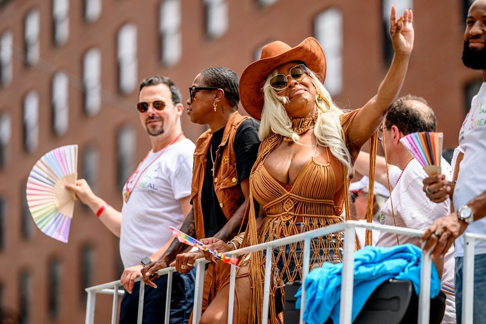 NYC LGBTQIA Pride Parade Protest 2025