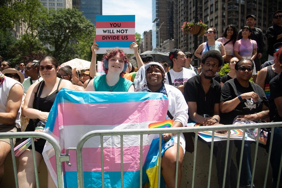 NYC LGBTQIA Pride Parade Protest 2025