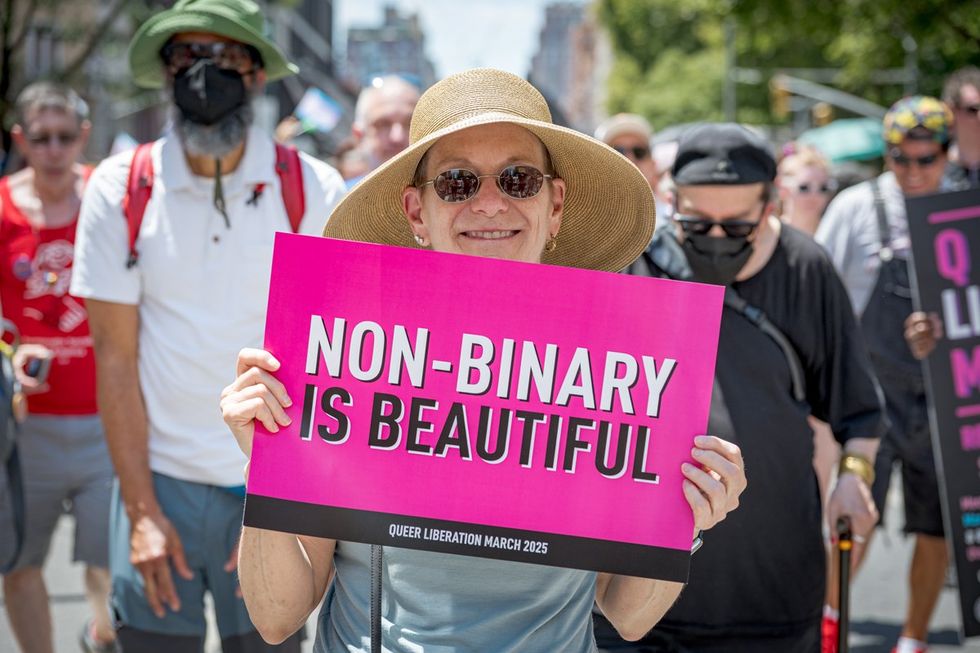 NYC LGBTQIA Pride Parade Protest 2025