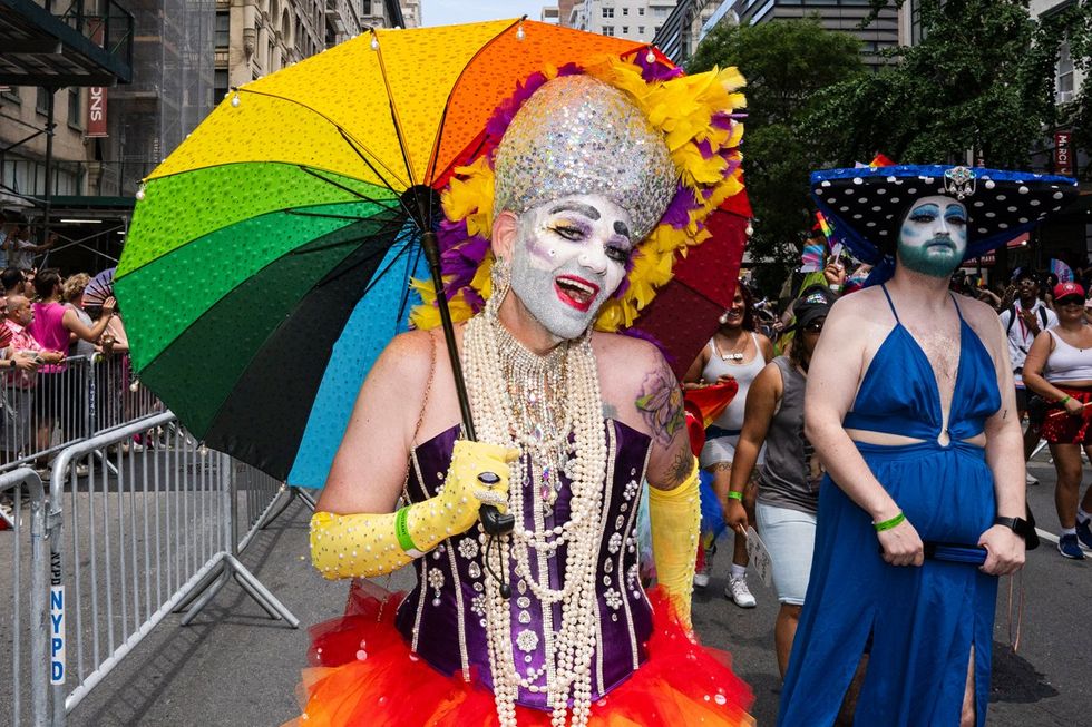 NYC LGBTQIA Pride Parade Protest 2025