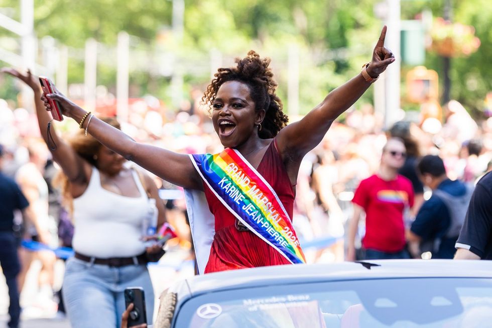 NYC LGBTQIA Pride Parade Protest 2025