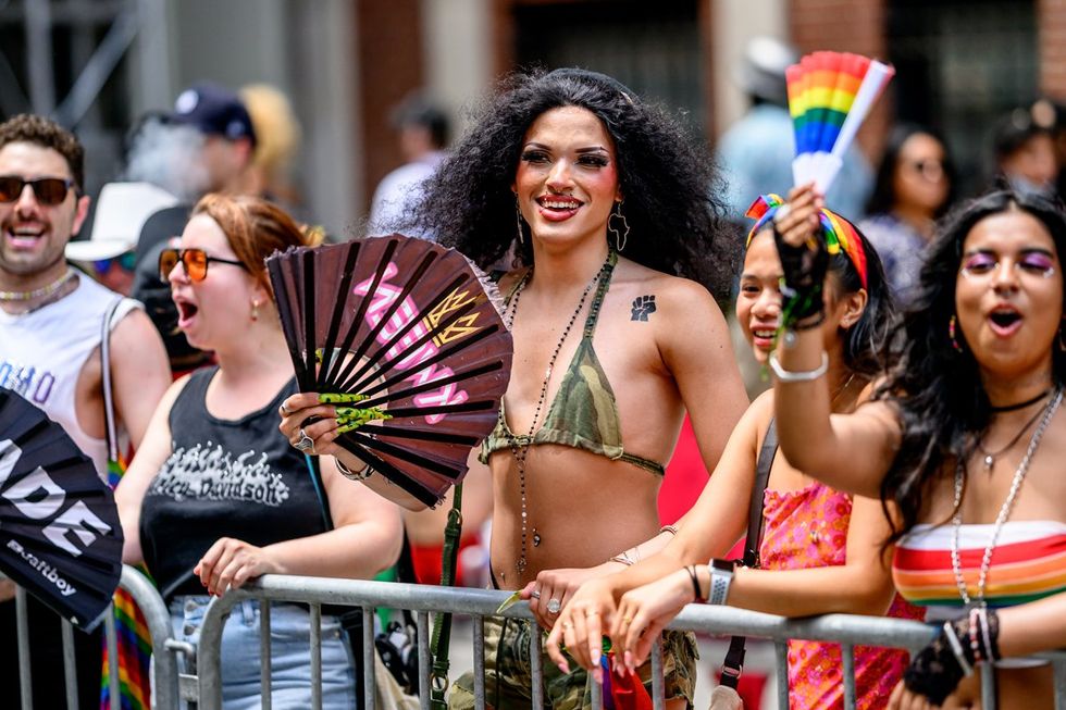 NYC LGBTQIA Pride Parade Protest 2025