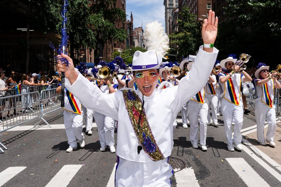 NYC LGBTQIA Pride Parade Protest 2025