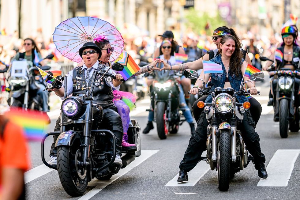 NYC LGBTQIA Pride Parade Protest 2025