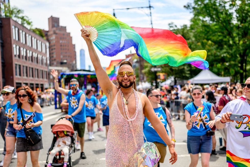 NYC LGBTQIA Pride Parade Protest 2025