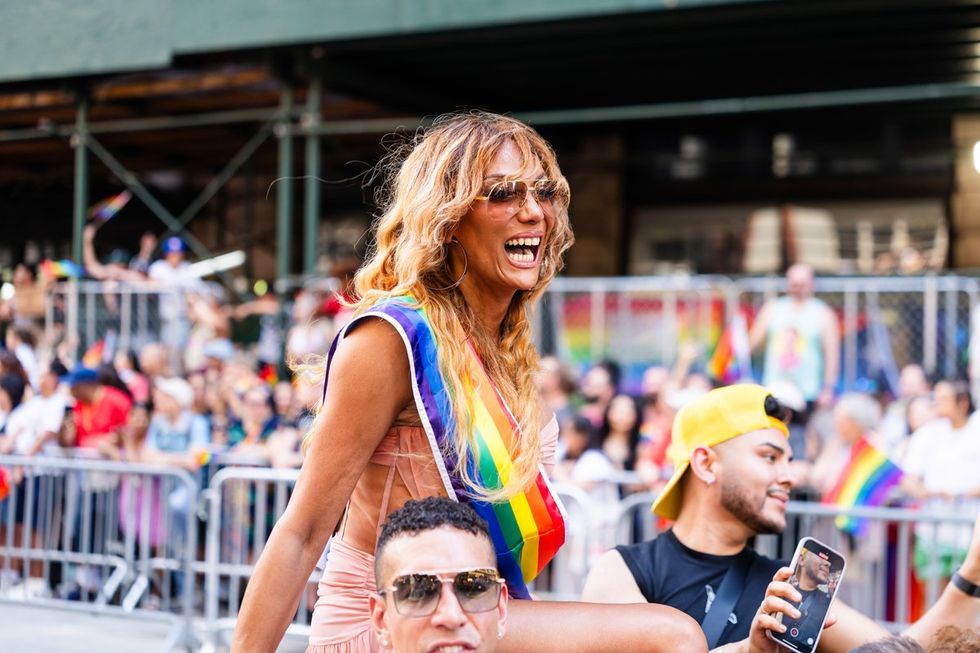 NYC LGBTQIA Pride Parade Protest 2025