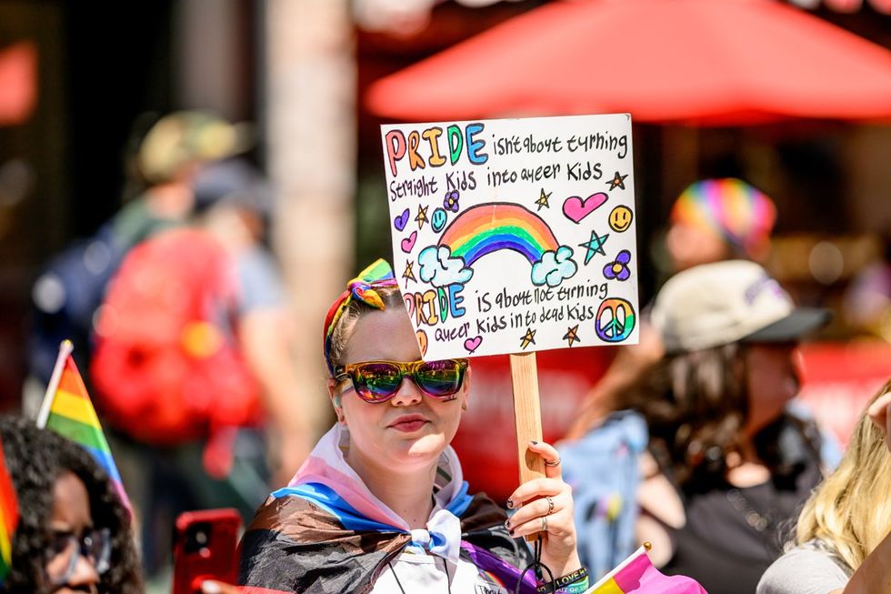 NYC LGBTQIA Pride Parade Protest 2025