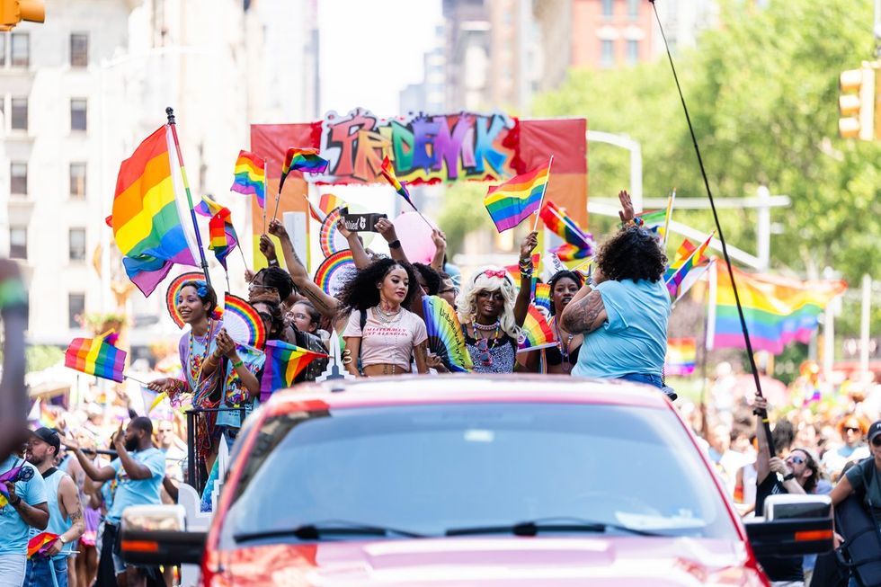 NYC LGBTQIA Pride Parade Protest 2025