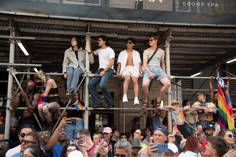 NYC LGBTQIA Pride Parade Protest 2025
