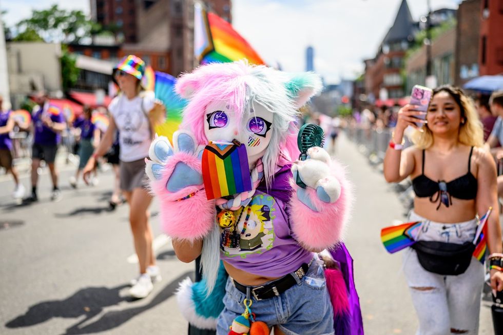 NYC LGBTQIA Pride Parade Protest 2025