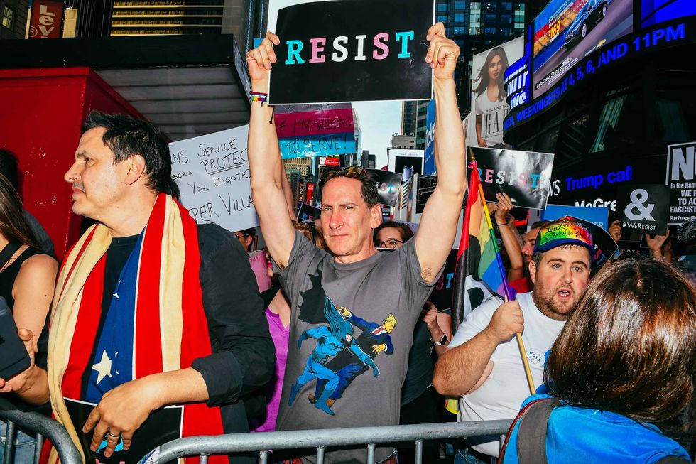 NYC Protests Trump's Transgender Military Ban