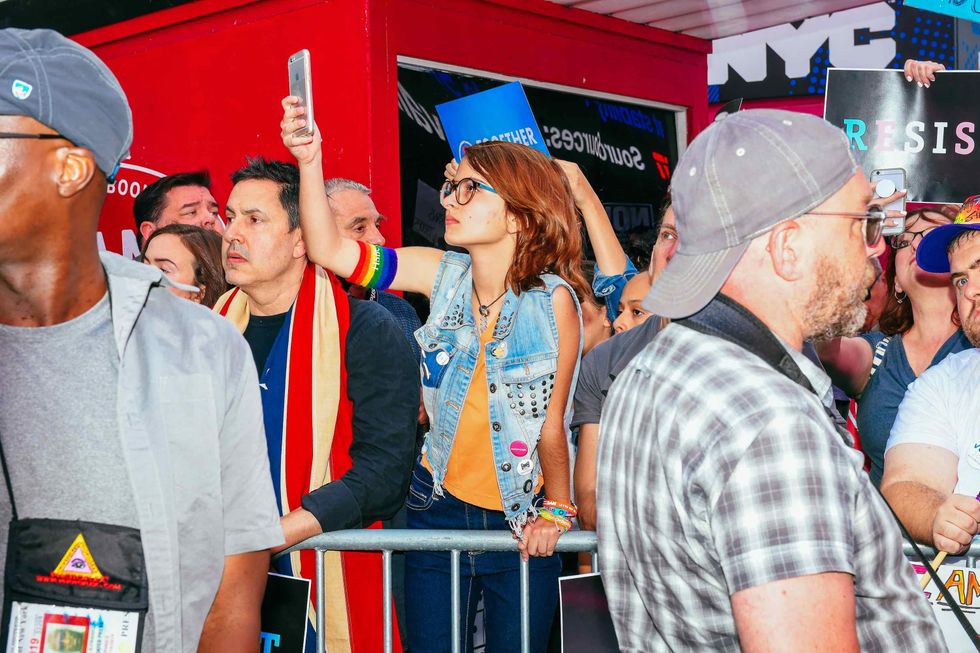 NYC Protests Trump's Transgender Military Ban