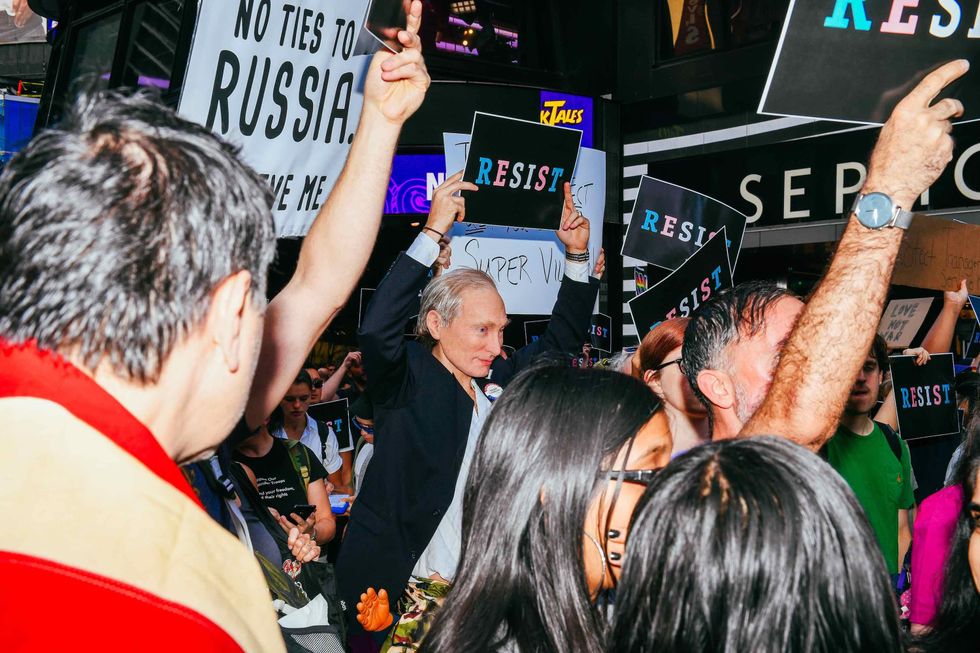 NYC Protests Trump's Transgender Military Ban
