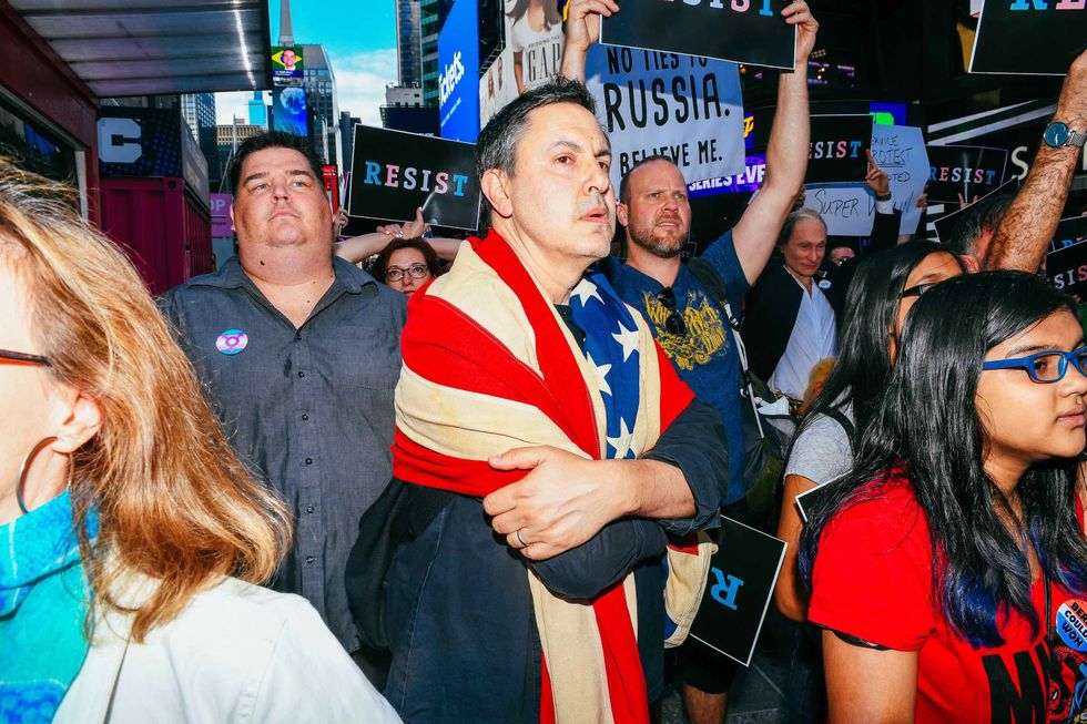 NYC Protests Trump's Transgender Military Ban