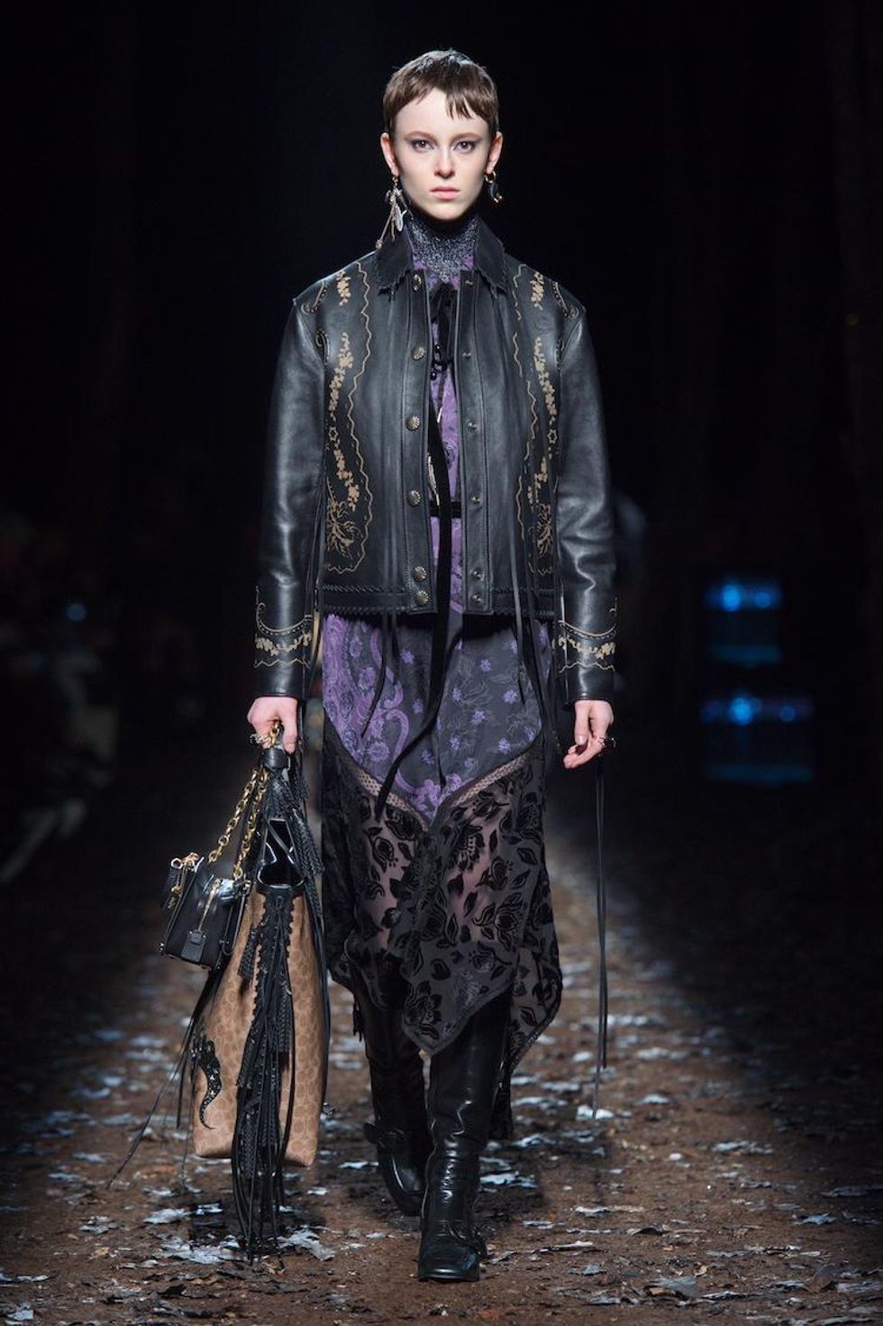 NYFW: Coach's Gothic Southwestern Fall 18 Runway Show