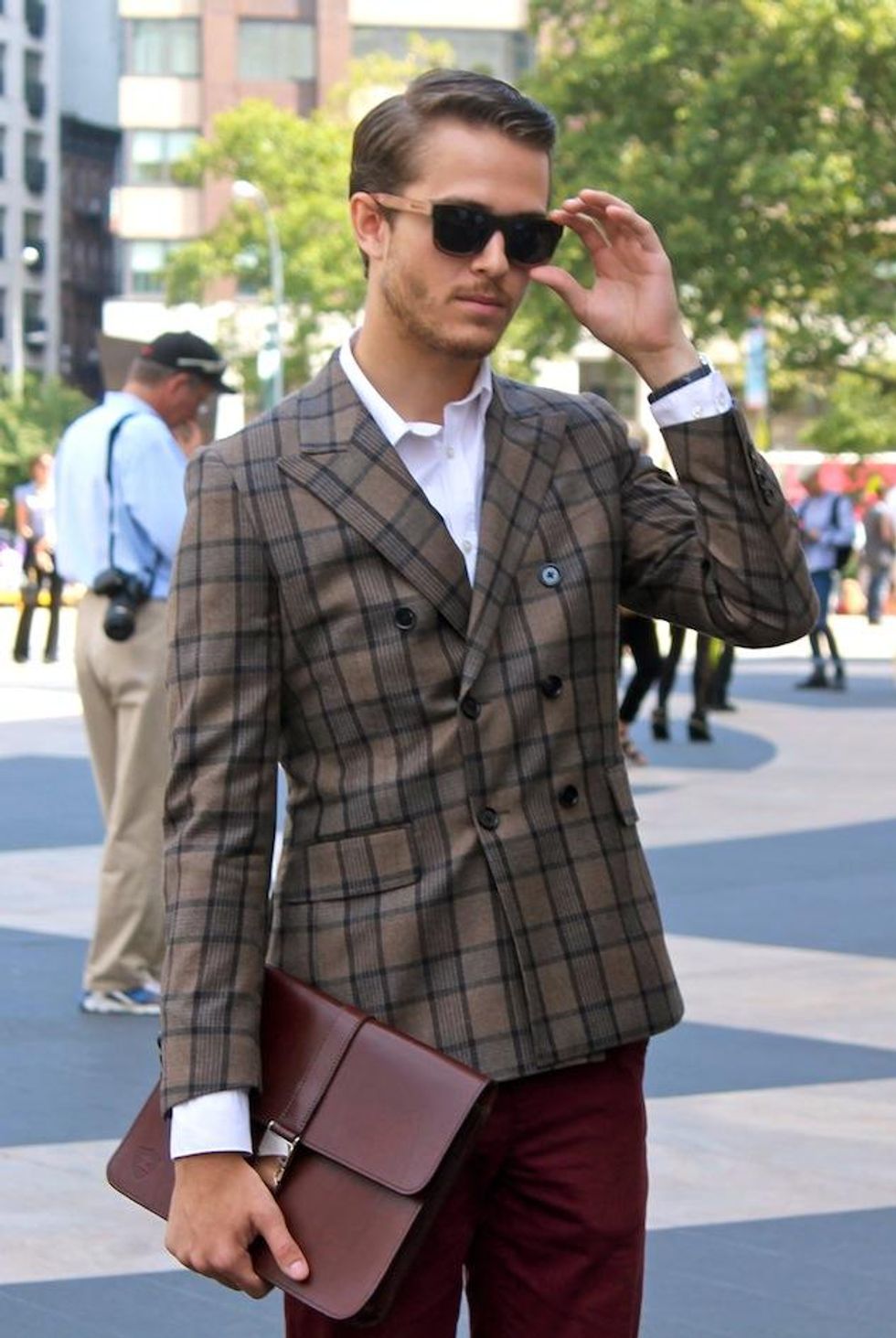 OUT On The Street at NYFW: Blogger IAMGALLA's Fall Colors