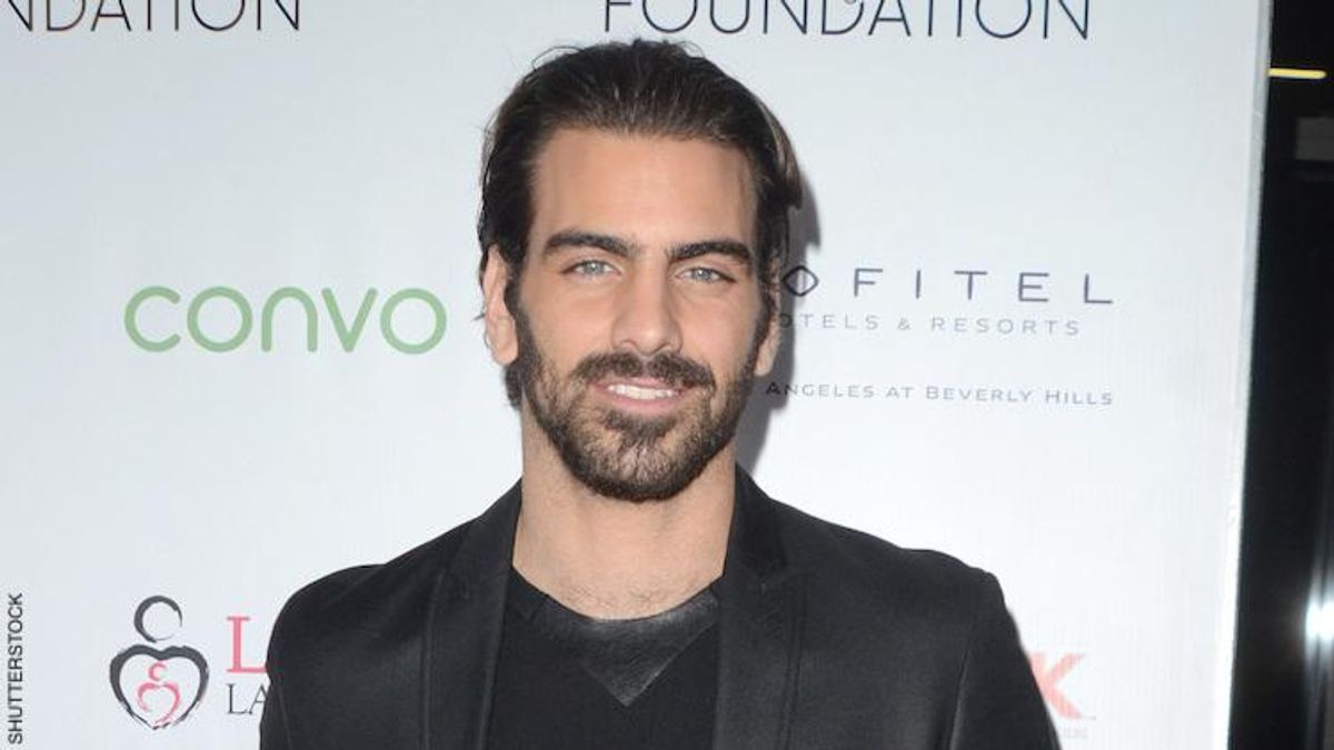 Nyle DiMarco on a red carpet.
