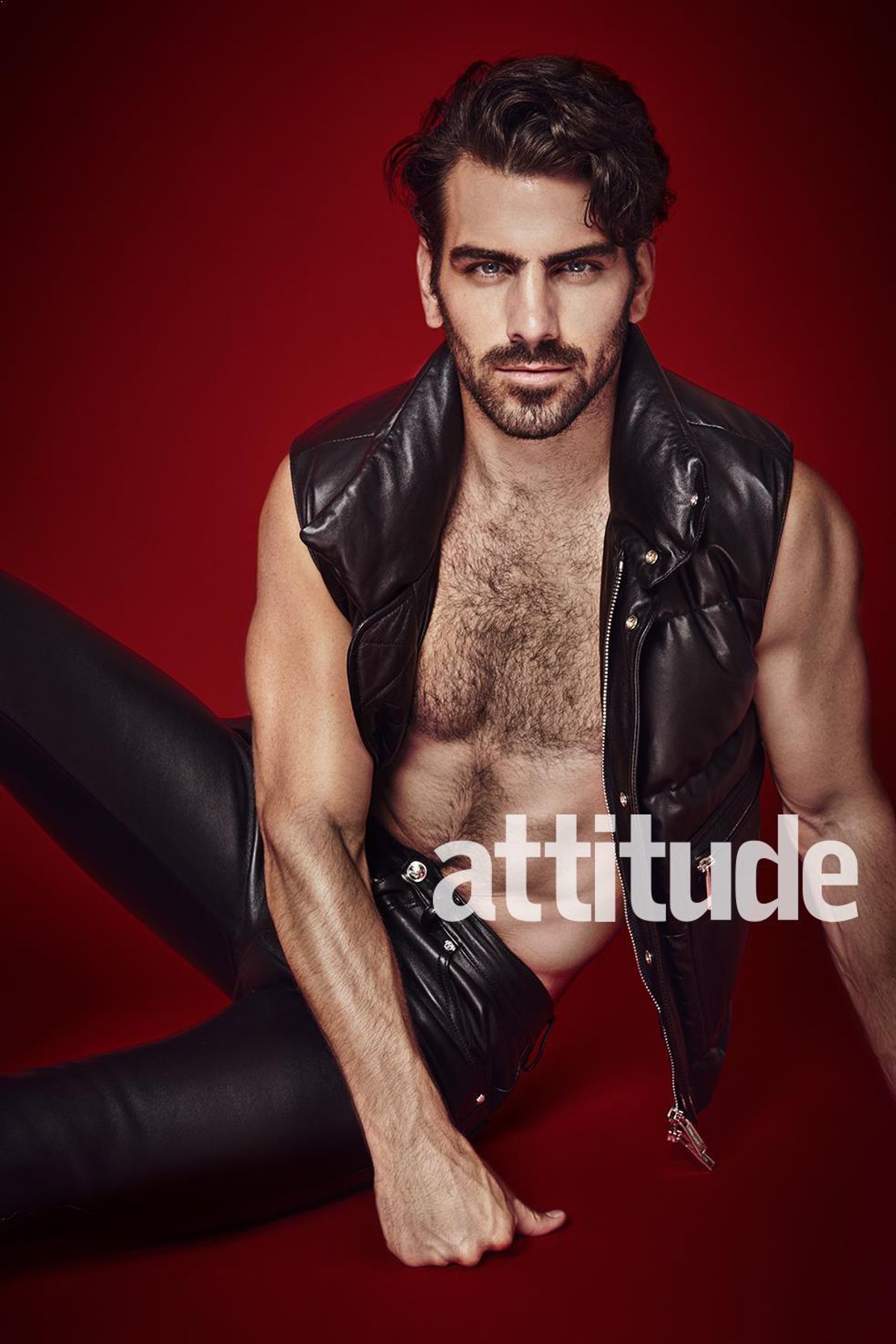 Nyle DiMarco poses for Attitude Magazine