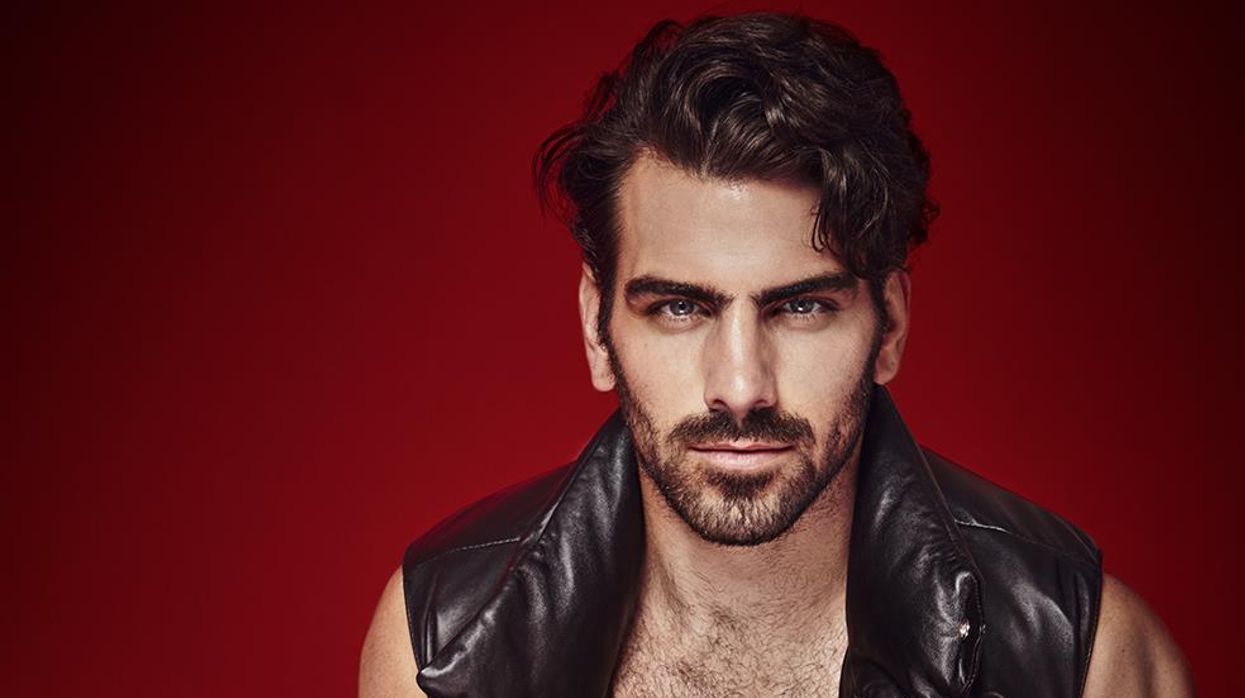 Nyle DiMarco poses for Attitude Magazine