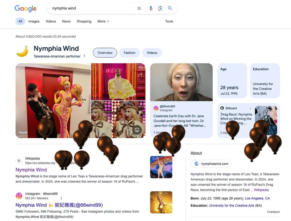 Nymphia Wind google search