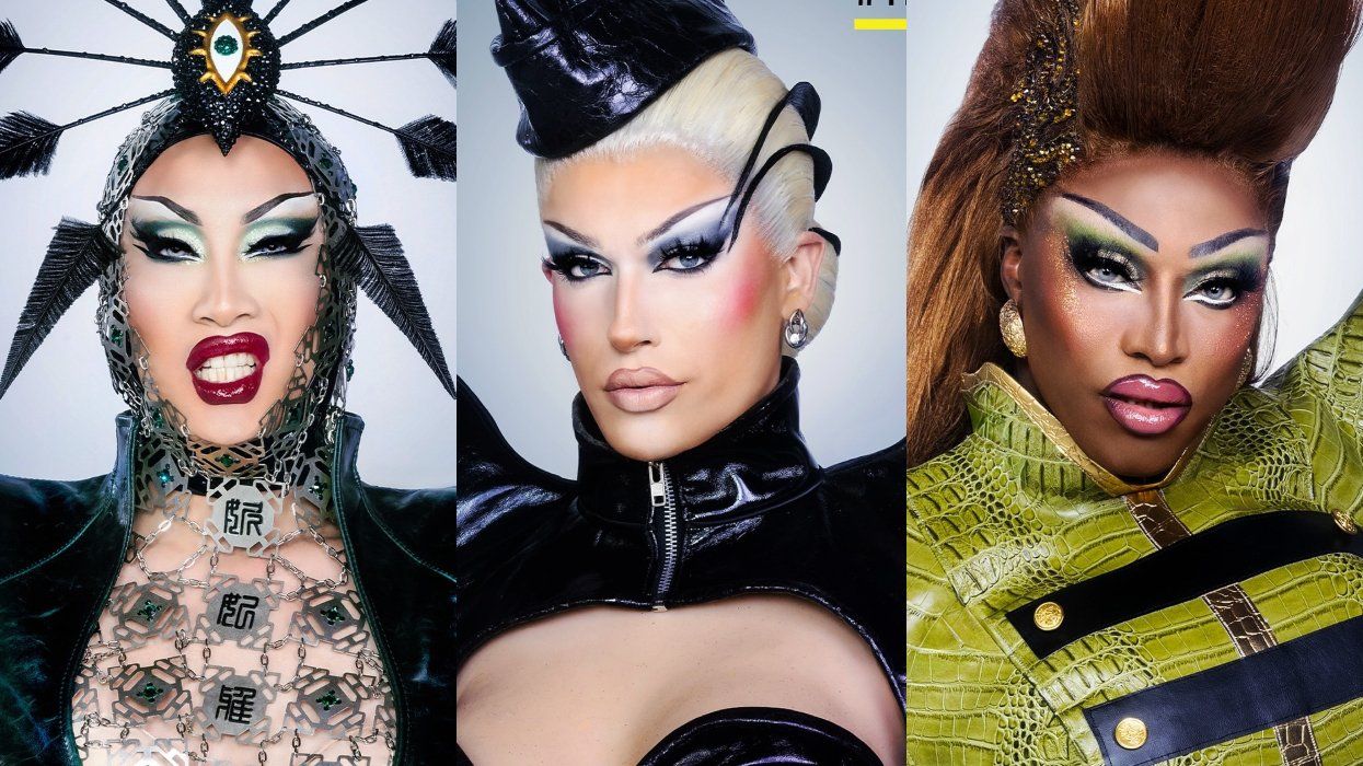 Nymphia Wind; Plane Jane; Sapphira Cristál on RuPaul's Drag Race season 16 top 3