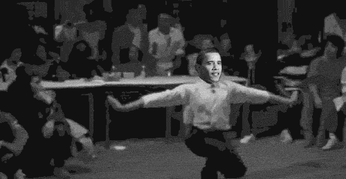 obama voguing