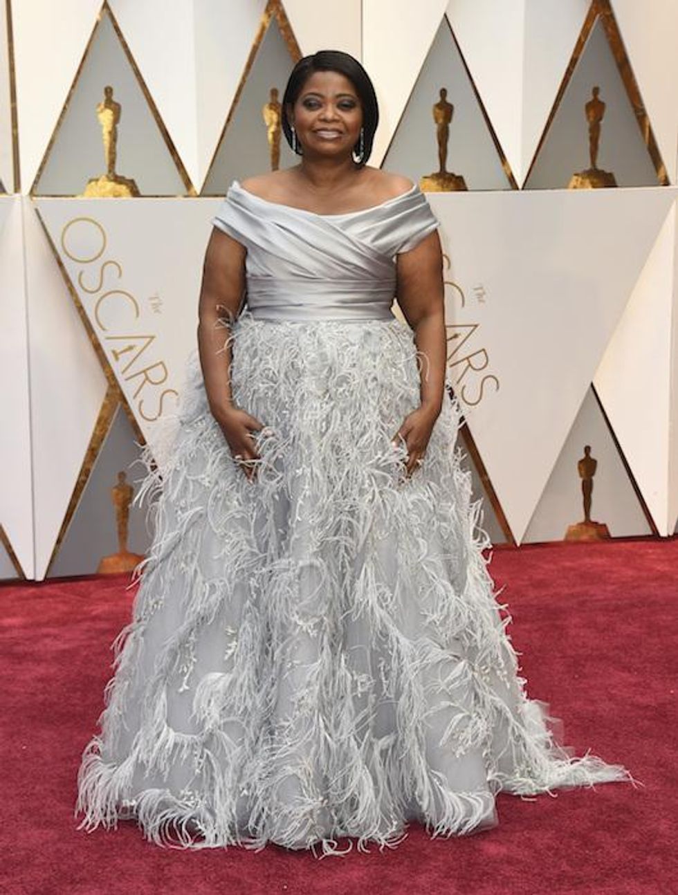Octavia Spencer in Marchesa