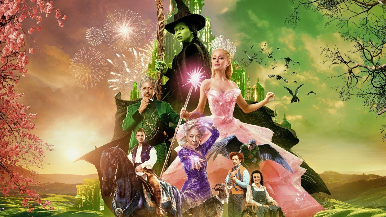 Official poster for the Wicked movie