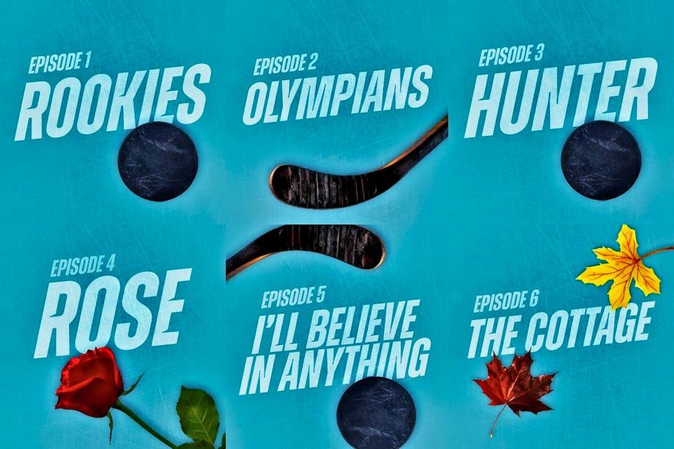 Official titles for all six episodes of Heated Rivalry season 1