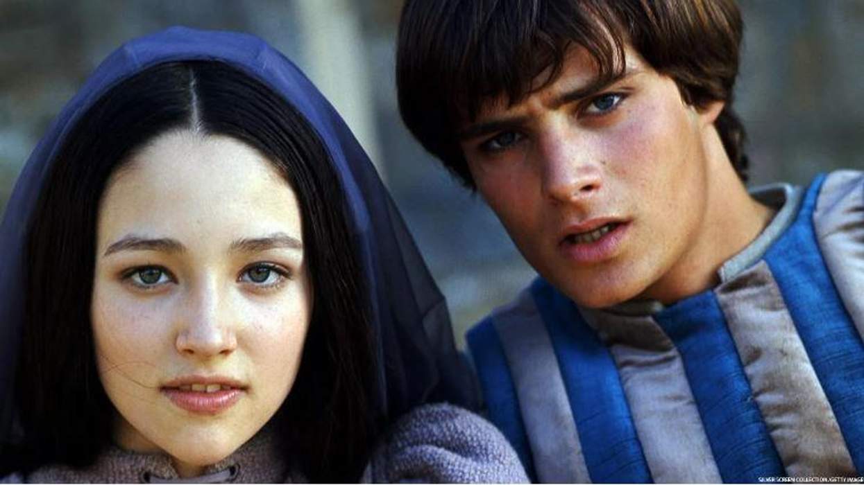 Olivia Hussey and Leonard Whiting in Romeo & Juliet