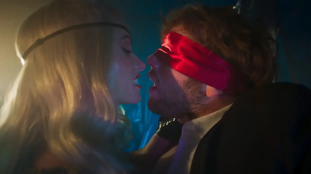 Olivia Wilde and Cooper Hoffman in Gregg Araki's 'I Want Your Sex.'