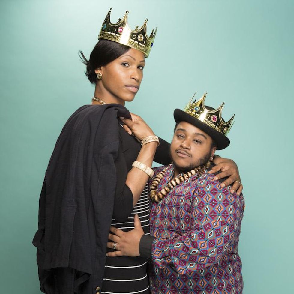 Olympia Perez & Sasha Alexander Perez