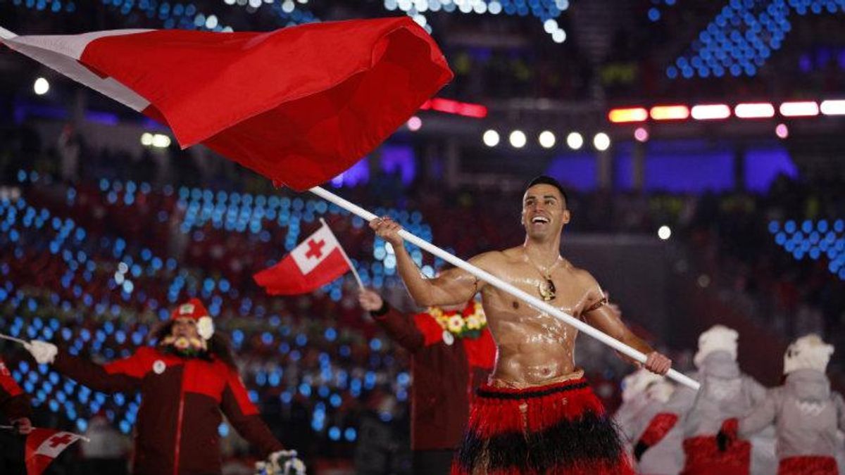 Olympics, Tonga, Pyeongchang, Pita Taufatofua 