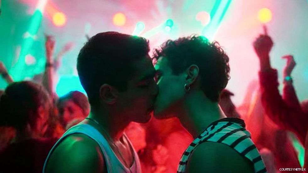 Omar and Ander on Elite season 2