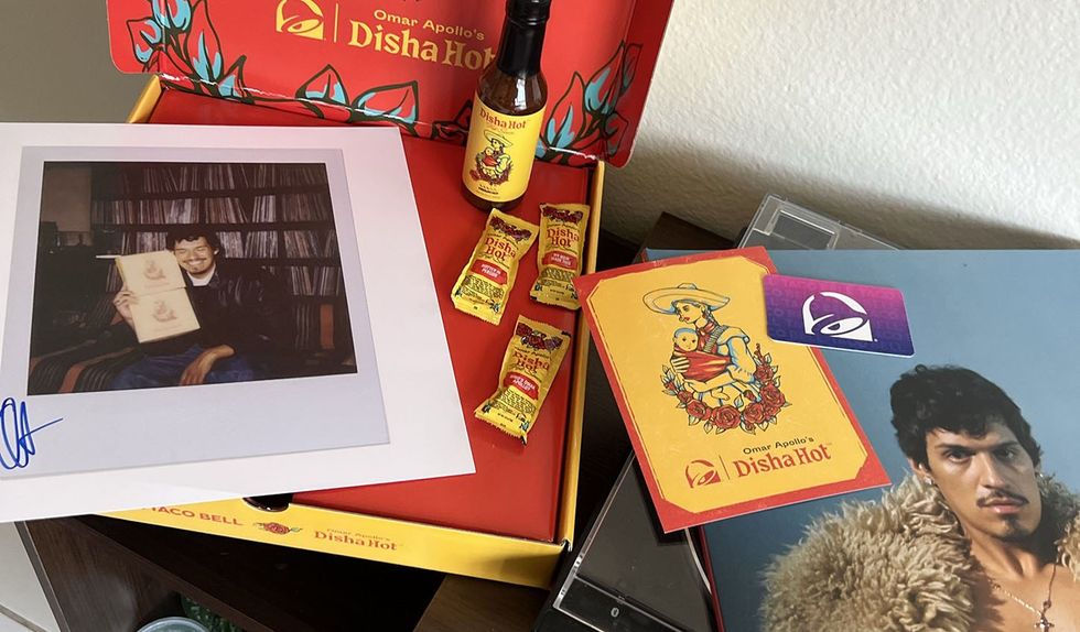 Omar Apollo's collaboration with Taco Bell