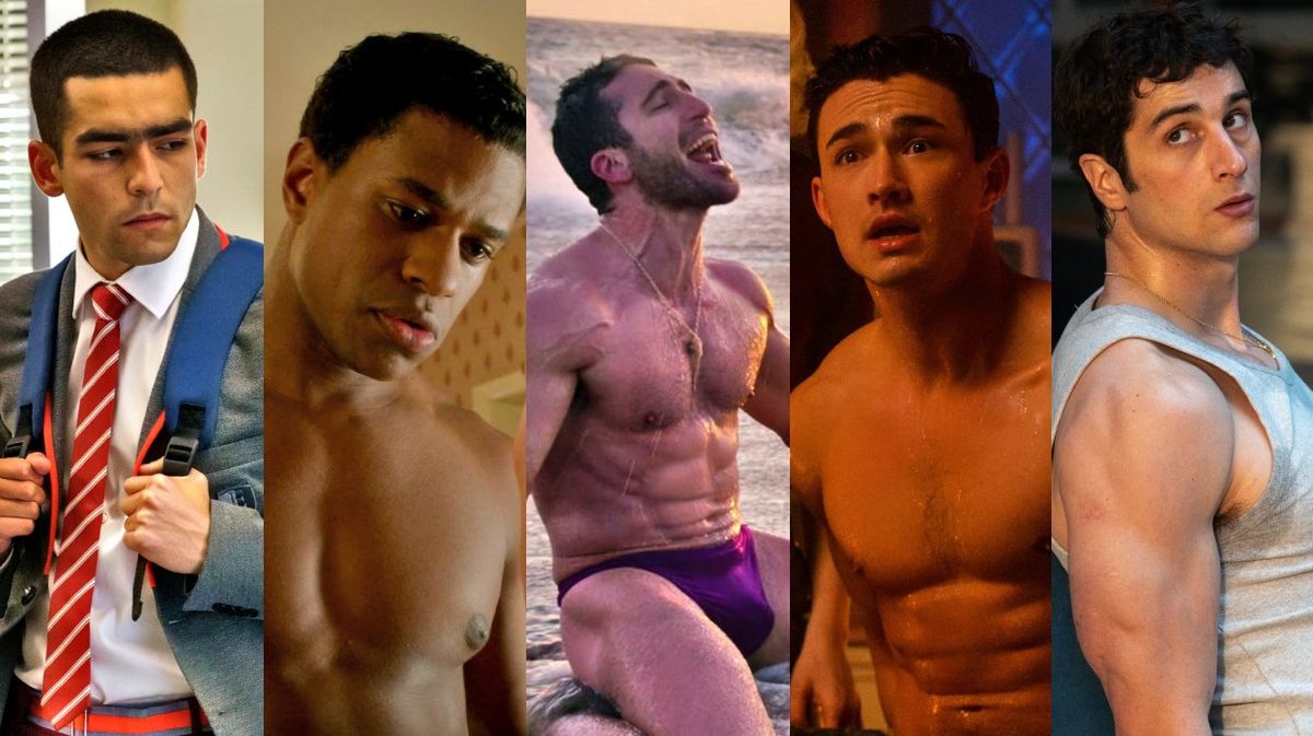Omar Ayuso on Élite; Jeremy Pope on Hollywood; Miguel Ángel Silvestre on Sense8; Gavin Leatherwood on Chilling Adventures of Sabrina; Agustín Della Corte on Olympo