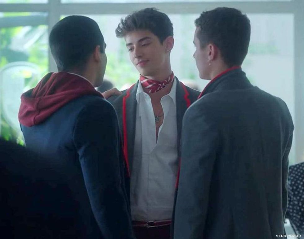 Omar, Patrick and Ander on Elite season 4