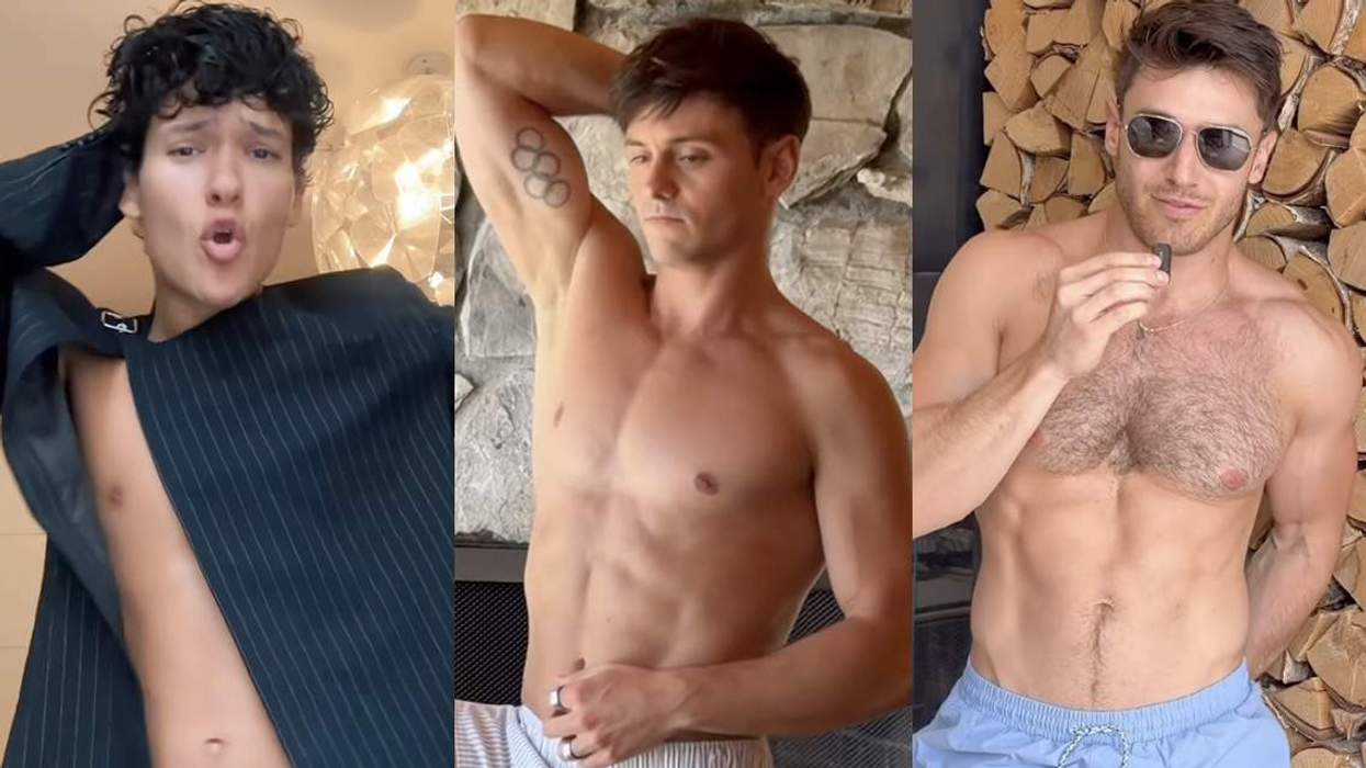 Omar Rudberg, Tom Daley, and Sam Cushing.