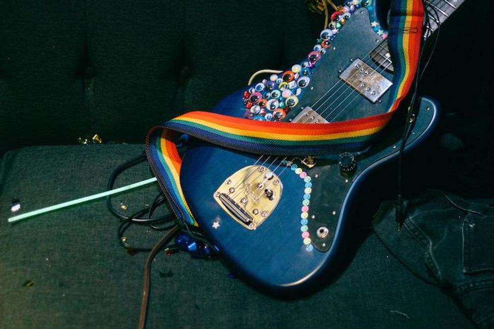 On Set for PWR BTTM's 'Big Beautiful Day' Video Shoot