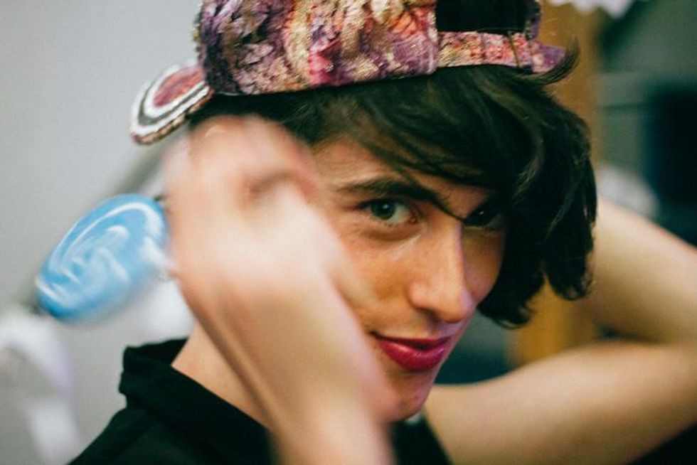 On Set for PWR BTTM's 'Big Beautiful Day' Video Shoot