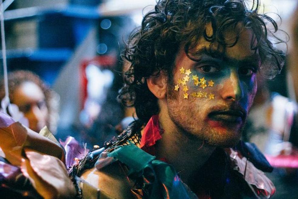 On Set for PWR BTTM's 'Big Beautiful Day' Video Shoot