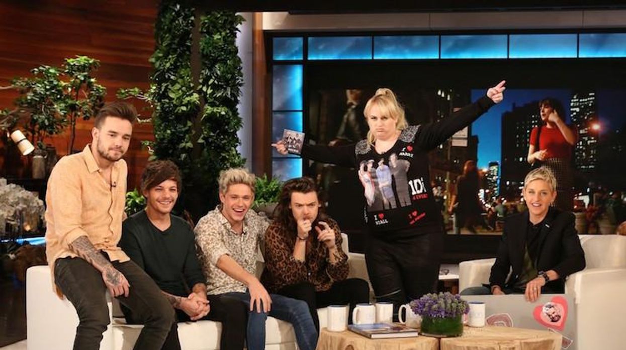 One Direction Rebel Wilson on Ellen Show