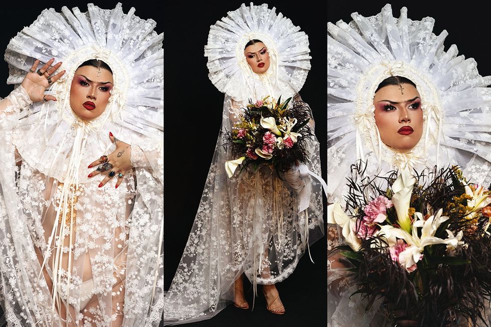 OPED Photo Essay Exploring My Transness Through the Fashion of Frida Kahlo via Documentary Photography