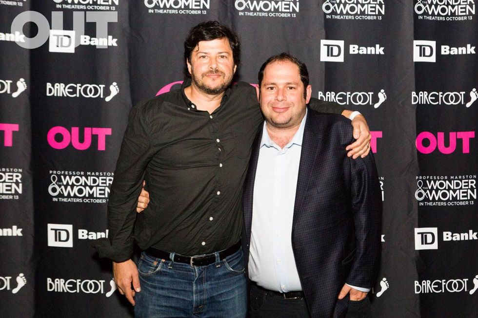 Oreva Capital CEO and Managing Director Adam Levin, right, with Marc Levin, left.