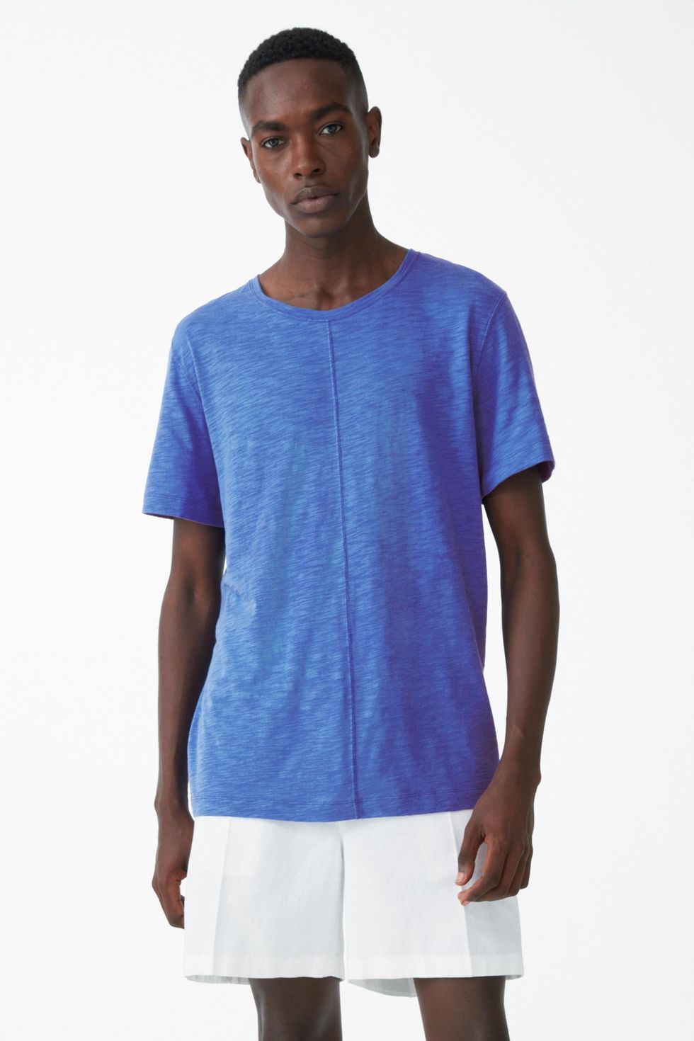 Organic Cotton Chest Detail T-Shirt