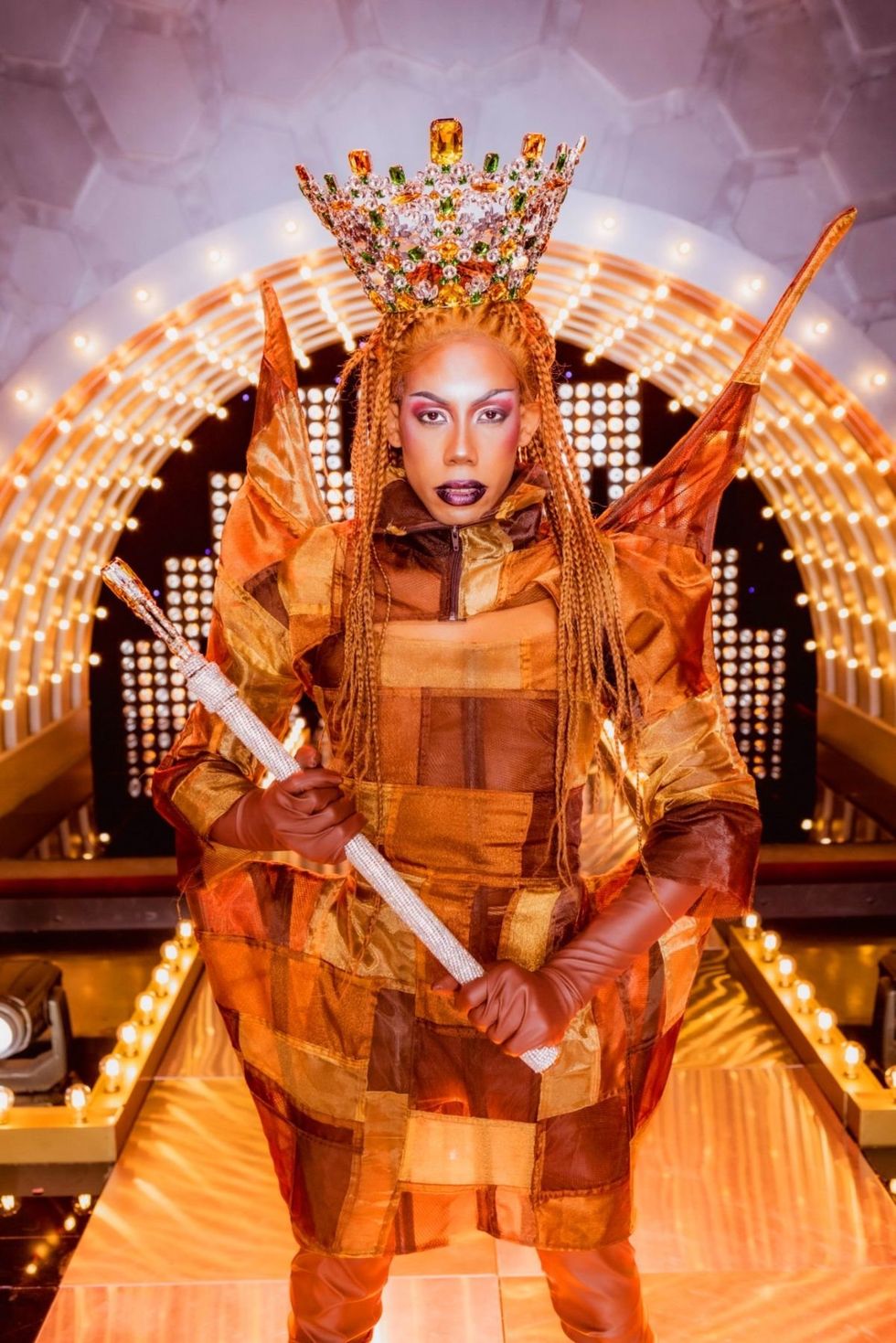 Organzza on Drag Race Brasil season 1