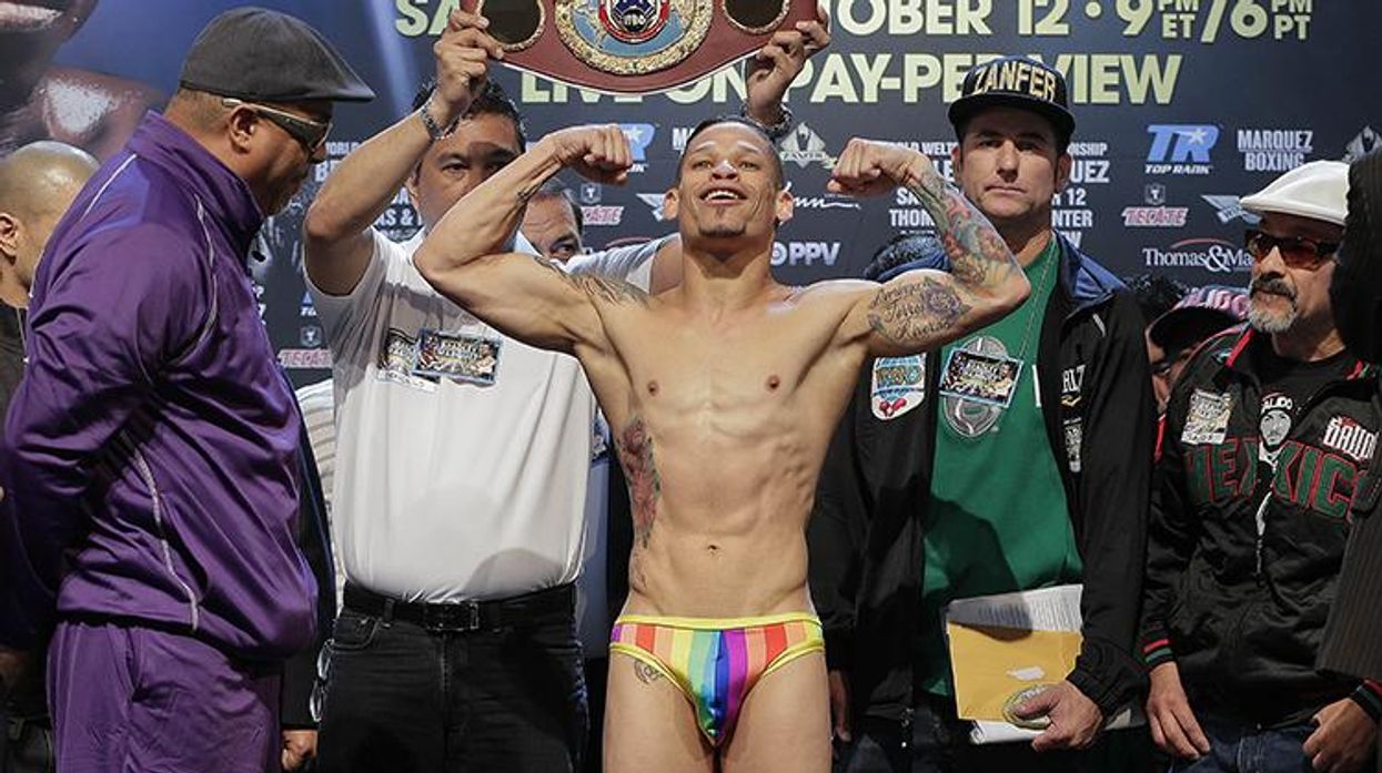 Orlando Cruz title win