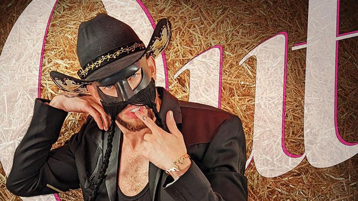 Orville Peck no cover lines on Out Magazine cover