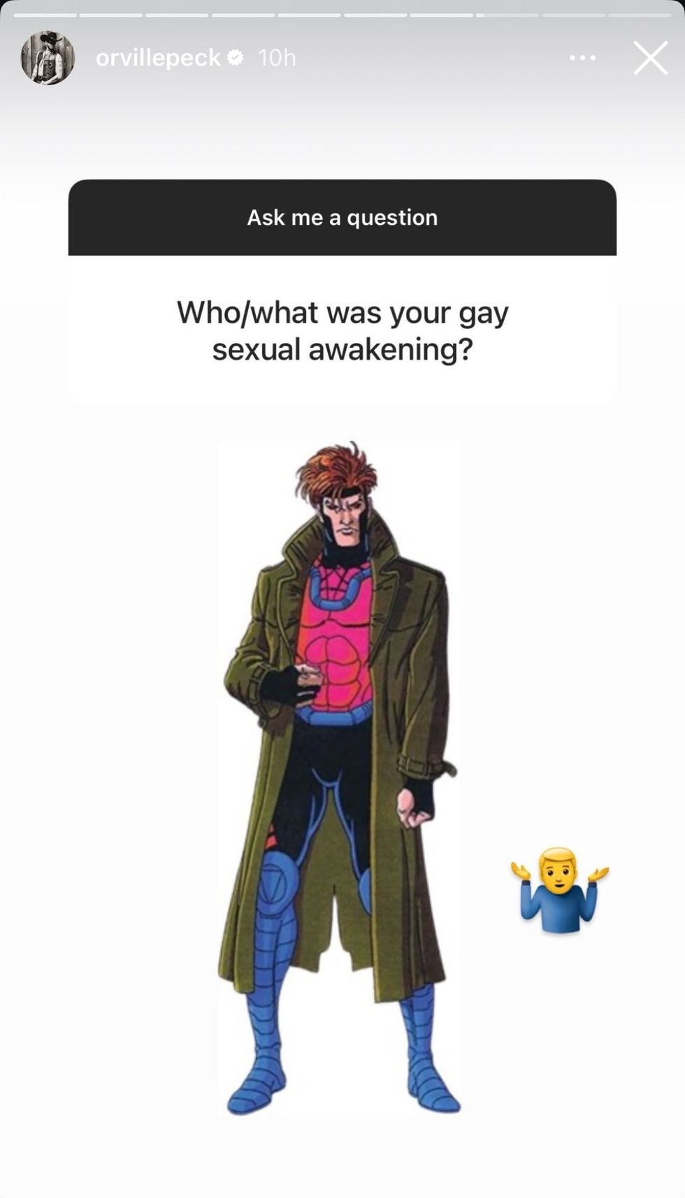 Orville Peck via Instagram story