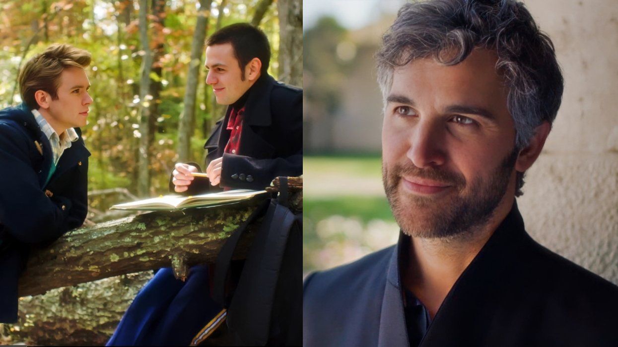 Oscar Morgan as young Alexander and Santiago Madrussan as young Matias; Juan Pablo Di Pace as Matias in Before We Forget